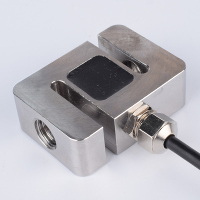স্টেইনলেস স্টিল এস টাইপ লোড সেল 50-2000N 15v টেনসাইল কম্প্রেসিভ ট্রান্সডুসার